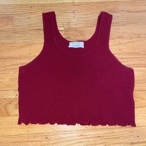 urban outfitters red tank top!